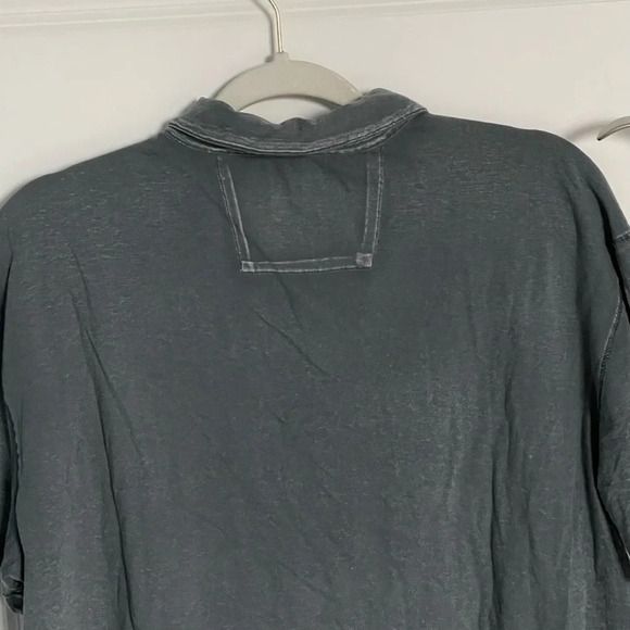 John Varvatos peace polo Shirt washed gray 29124 - Picture 11 of 16